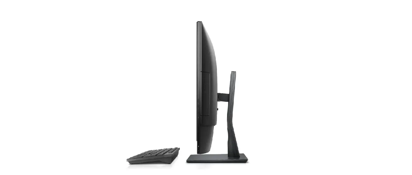 نمایی از بدنه و طراحی آل این وان Dell OptiPlex 7450